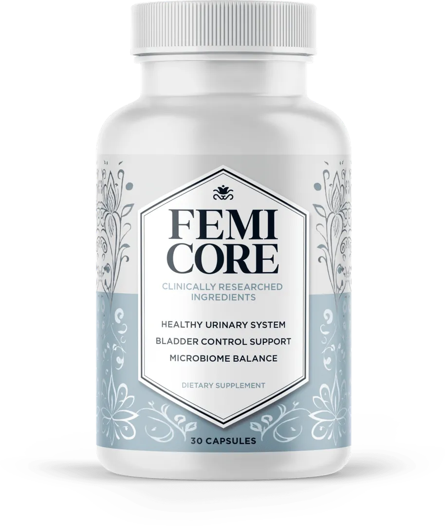 FemiCore supplement bottle